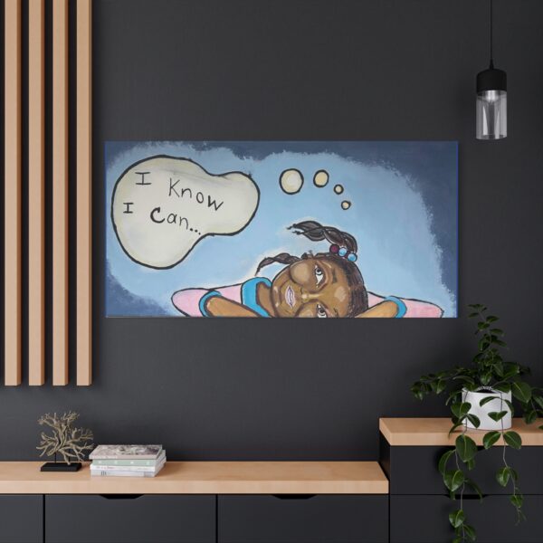 Inspiring Canvas Wall Art, Motivational Decor, Empowering Quote Art, Youth Room Inspiration, Thoughtful Gift Idea - Image 8