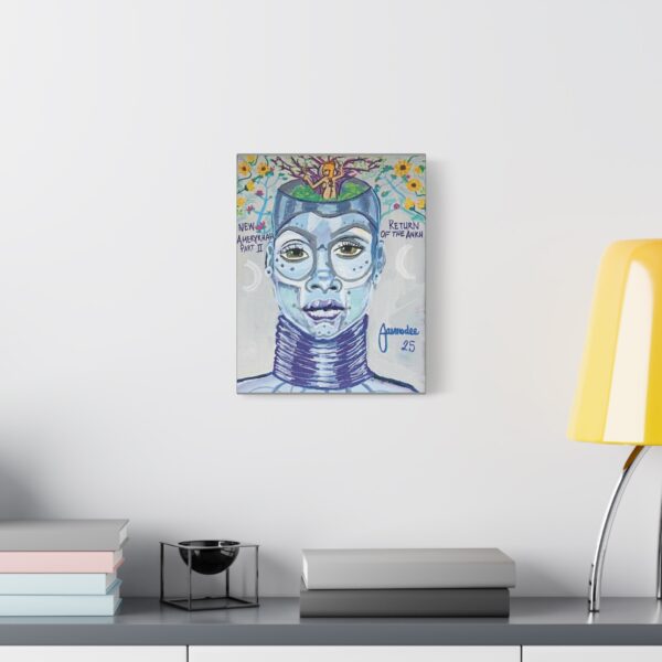 inspiredbyBadu | Art Print Canvas | Unique Wall Decor | Bohemian Home Art | Cultural Artwork | Inspirational Gift - Image 3