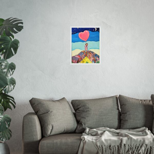 Love Lifted Me – Heartfelt Fine Art Poster - Image 5