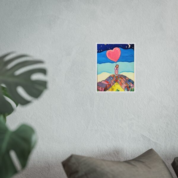 Love Lifted Me – Heartfelt Fine Art Poster - Image 2