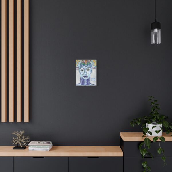 inspiredbyBadu | Art Print Canvas | Unique Wall Decor | Bohemian Home Art | Cultural Artwork | Inspirational Gift - Image 4
