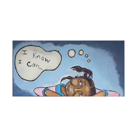 Inspiring Canvas Wall Art, Motivational Decor, Empowering Quote Art, Youth Room Inspiration, Thoughtful Gift Idea